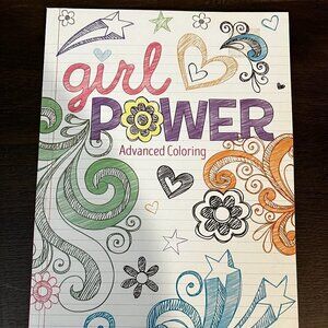 New Girl Power Advanced Coloring Book